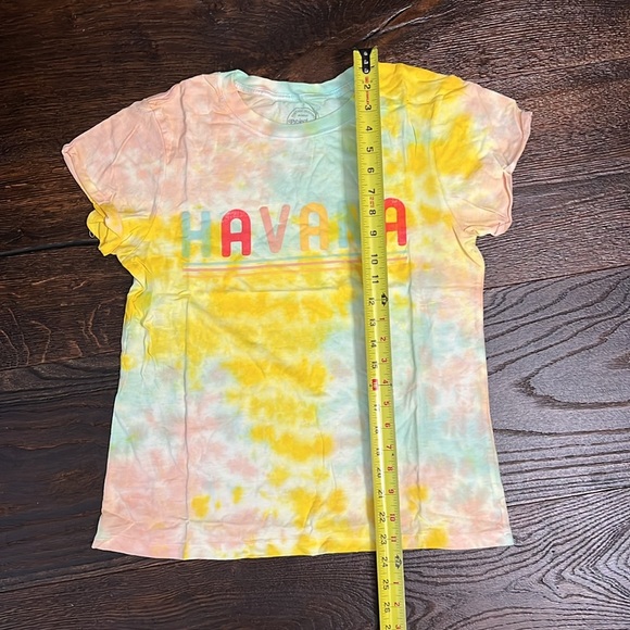 Recycled Karma Havana Endless Summer Tie Dye Fitted T-Shirt - Picture 11 of 11